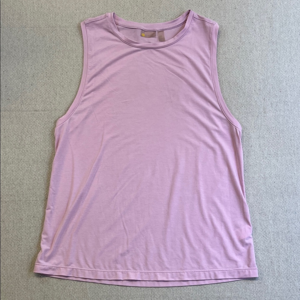 Zella Light Pink Sleeveless Athletic Tank Top XS Lightweight Activewear